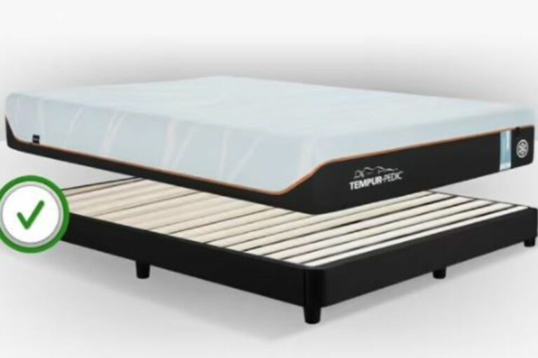 Can You Put a Tempurpedic Mattress on Slats? (A Proper Guide!)