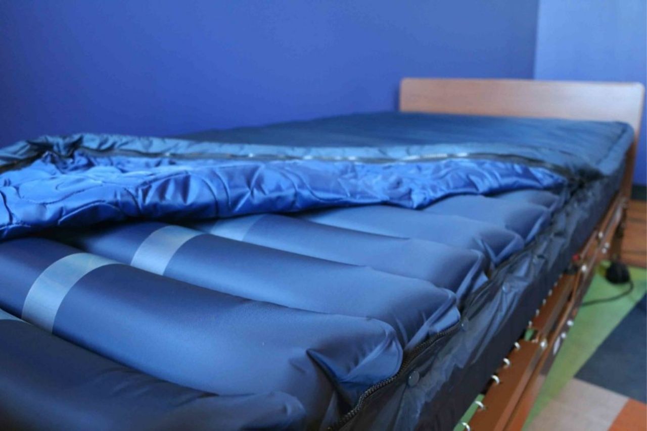 Air Mattress on a Bed Frame: