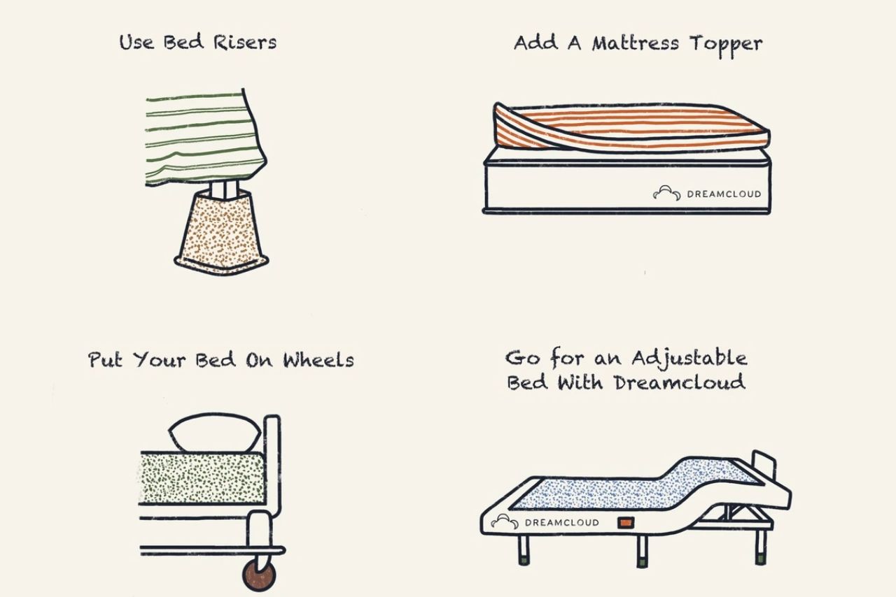 How to Make Mattress Higher? Easy Ways! » Mattress Vela
