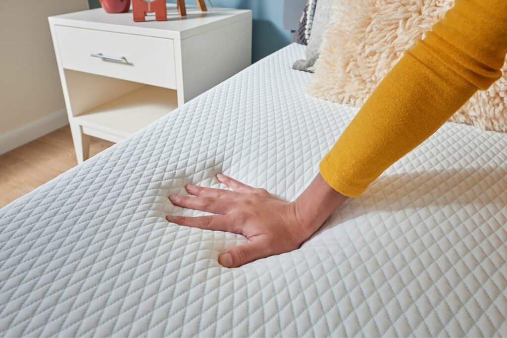 put foam mattress on box spring