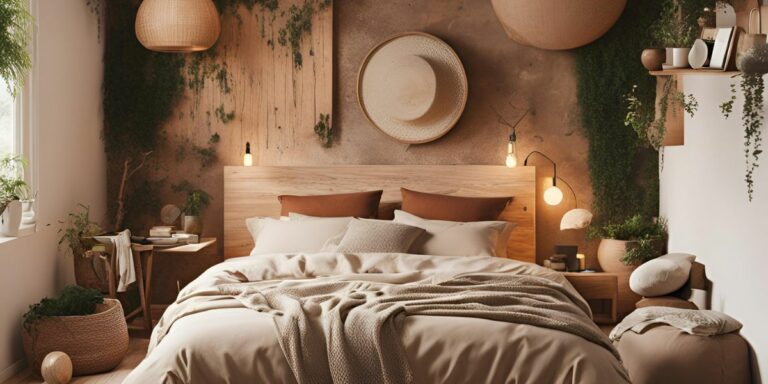 23 Earthy Bedrooms Ideas
