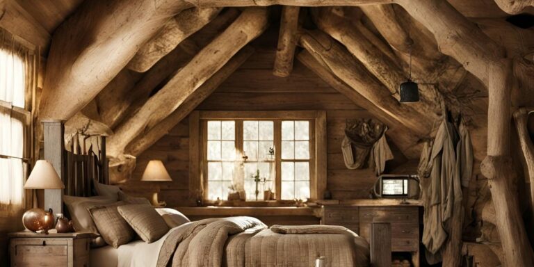 22 Primitive Bedroom Ideas