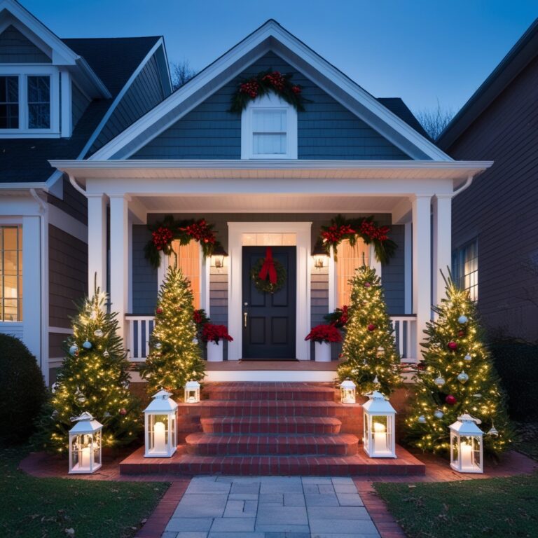 39 Christmas Front Porch Ideas