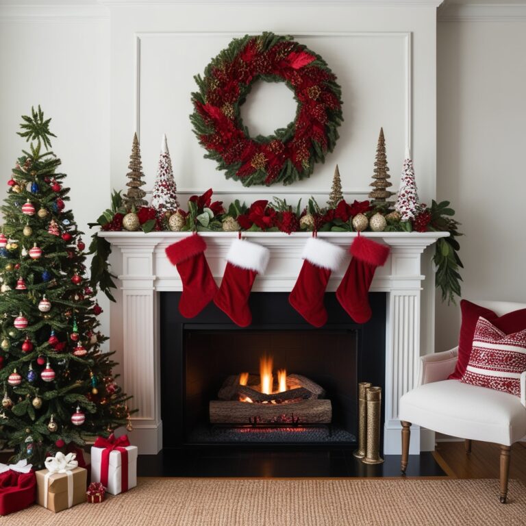 Christmas Mantle Decor Ideas