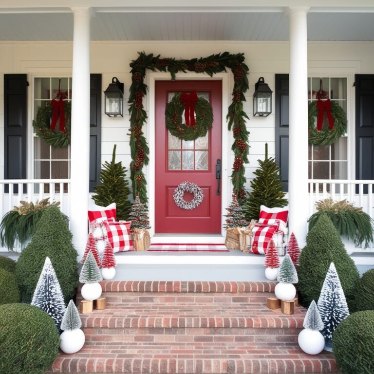 Front Porch Christmas Decor Ideas