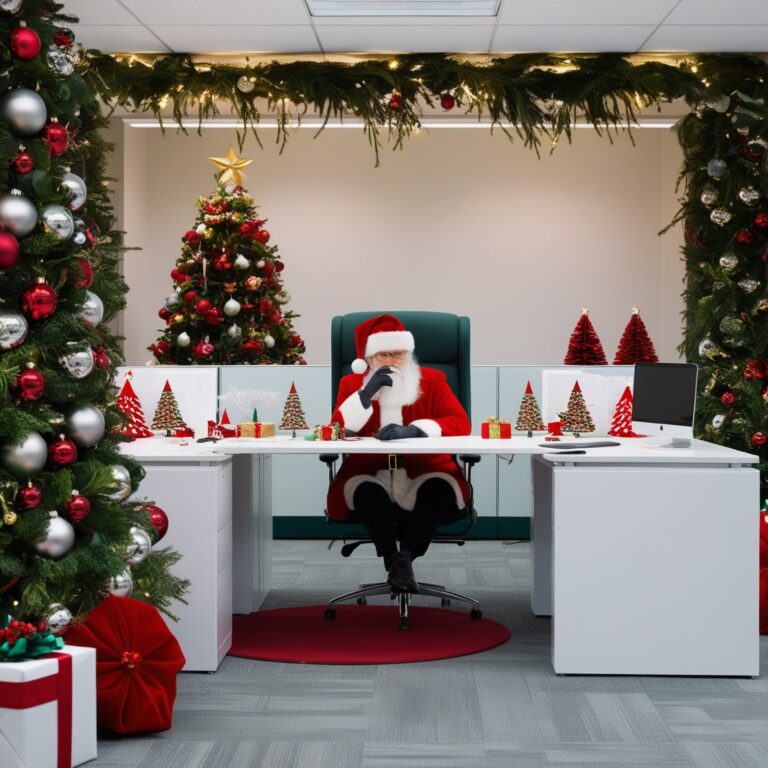 21 Office Christmas Decorations Ideas