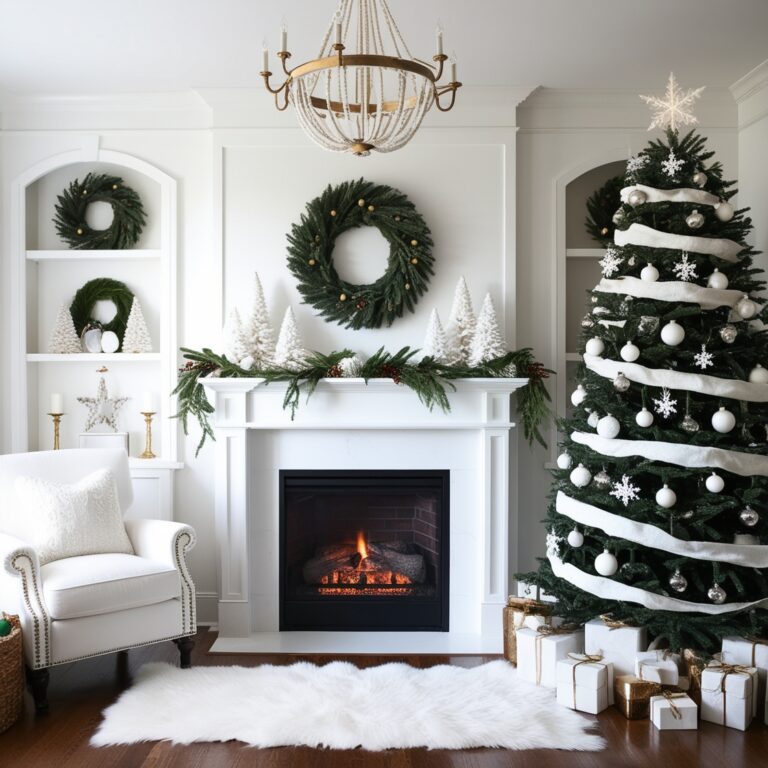 12 White Christmas Decor Ideas