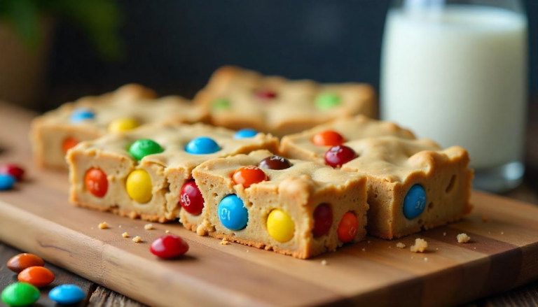 23 M&M Cookie Dough Bars That’ll Make You the Star Baker