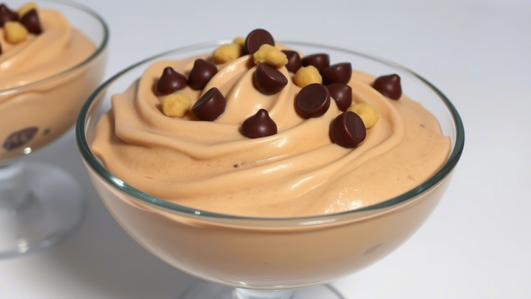 22 Chocolate Chip Cookie Dough Mousse
