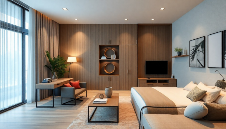 21 Bedroom With Study Table