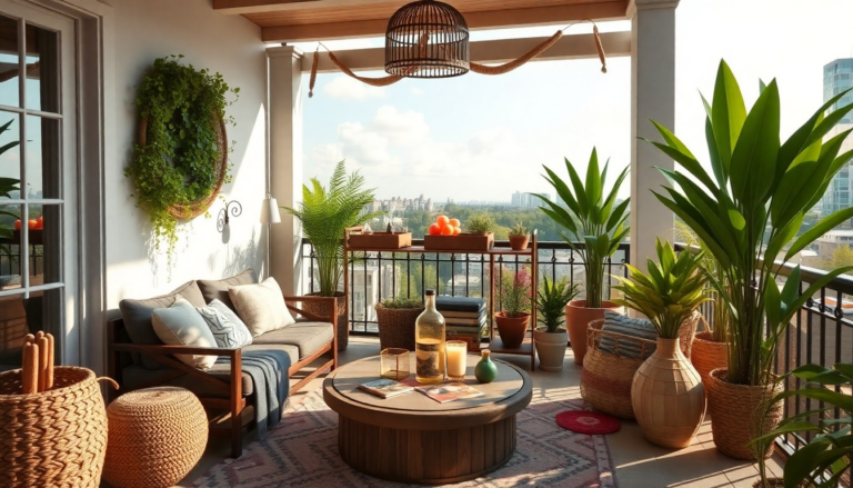 26 Inspiring Boho Balcony Decor Ideas
