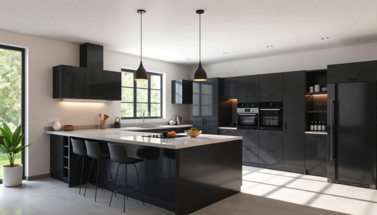23 Black Kitchen Ideas