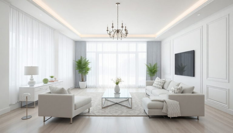 22 White Living Room