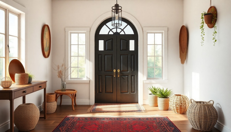 23 Boho Entryway Ideas