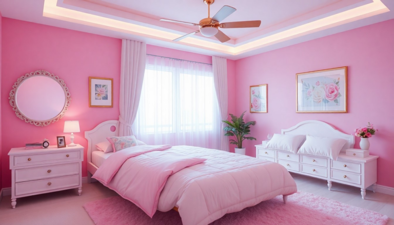 24 Best Pink Bedroom Ideas