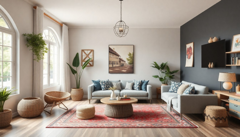 25 Bohemian Living Room