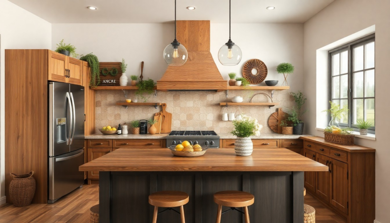 28 Kitchen Decor Rustic Ideas for a Warm and Cozy Space