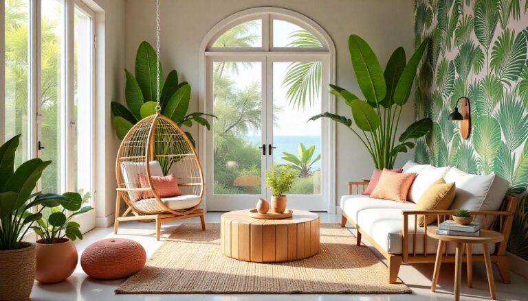 27 Boho Coastal Living Room Ideas