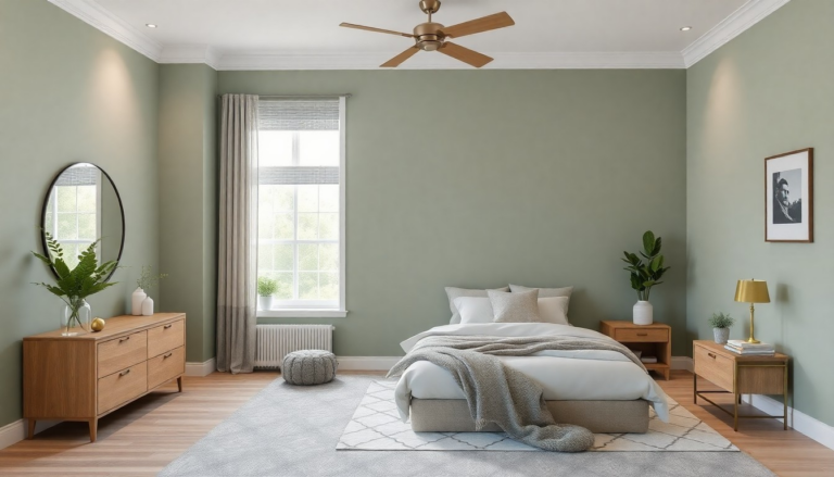 29 Sage Green and Grey Bedroom Ideas