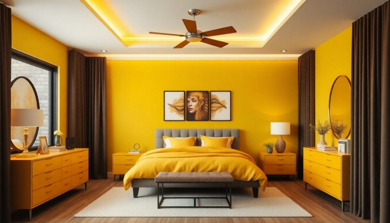 23 Yellow Bedroom Ideas
