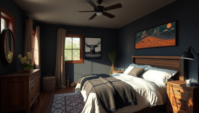 23 Dark Western Bedroom Ideas for a Rugged Yet Refined Retreat