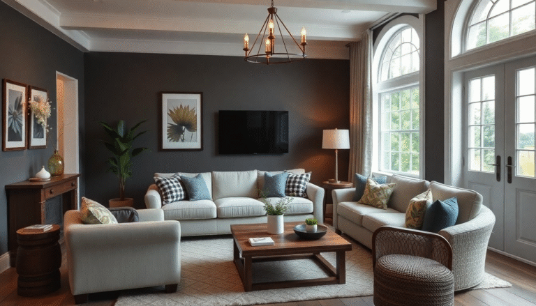 20 Dark Cottage Decor Living Room Ideas