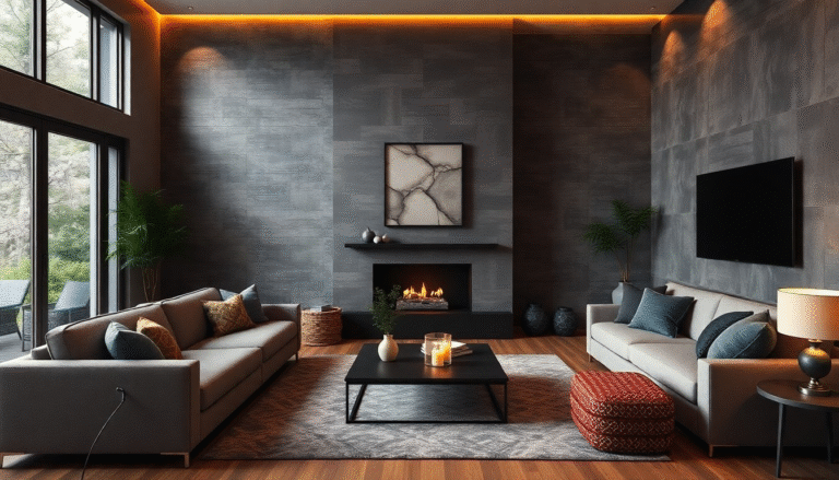 20 Cozy Moody Living Room Ideas