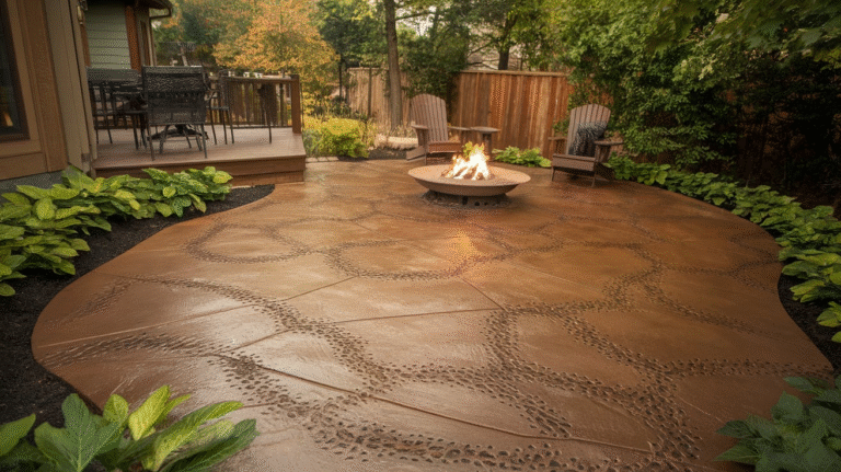 24 Stamped Concrete Patio Ideas