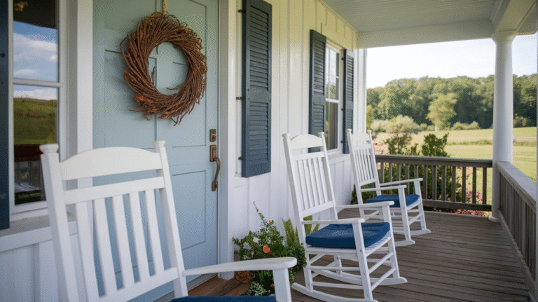 22 Farmhouse Front Porch Ideas