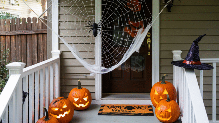 23 Halloween Porch Decorations Ideas