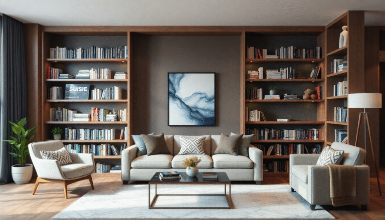 17 Bookshelves in Living Room Ideas
