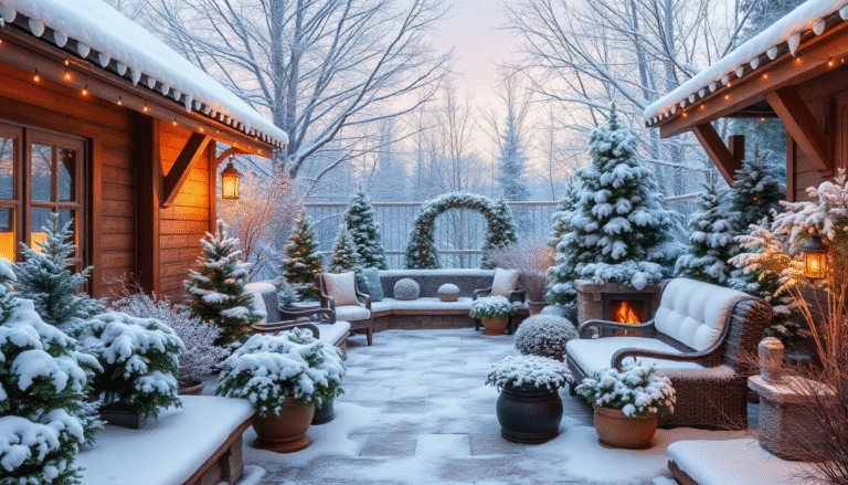 15 Winter Garden Ideas