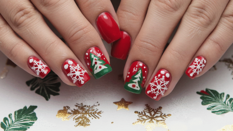 27 Christmas Nail Designs That Sleigh All Season Long