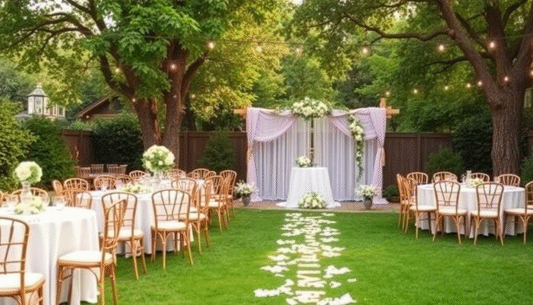 15 Backyard Wedding Ideas That Will Make Your Big Day Unforgettable