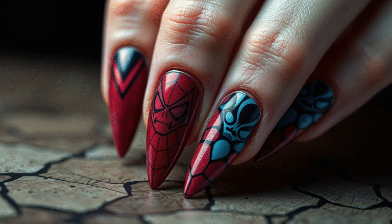 28 Comic Book Nails That’ll Make Your Inner Superhero Scream “Kapow!”