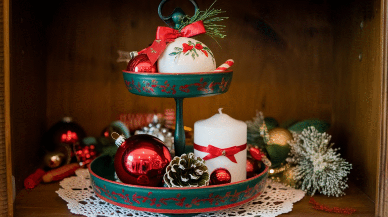 29 Christmas Tiered Tray Ideas