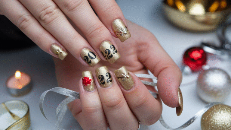 29 New Year’s Nails Ideas That Sparkle Into Midnight