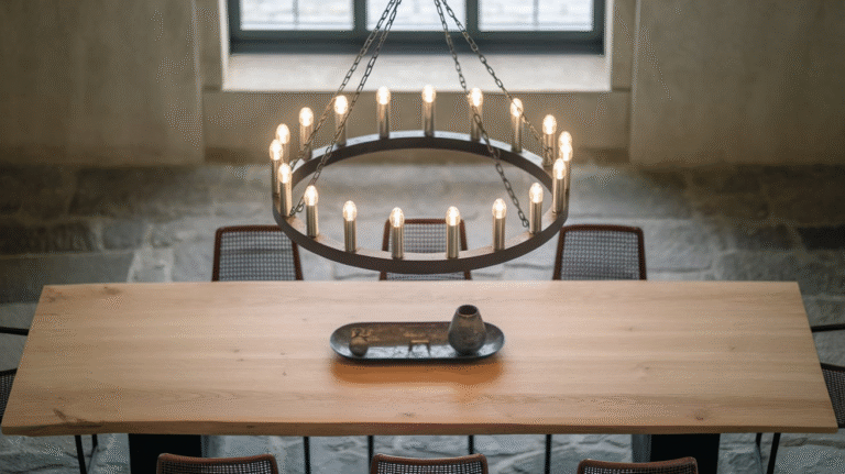 25 Dining Table Chandelier Ideas