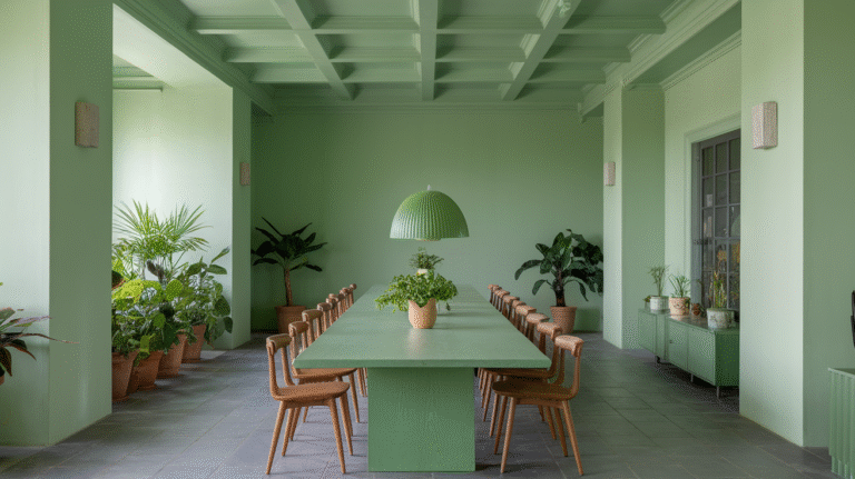 23 Green Dining Room Ideas