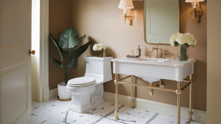 22 Luxury Powder Room Ideas