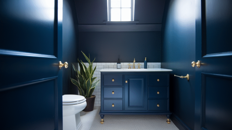 27 Moody Powder Room Ideas