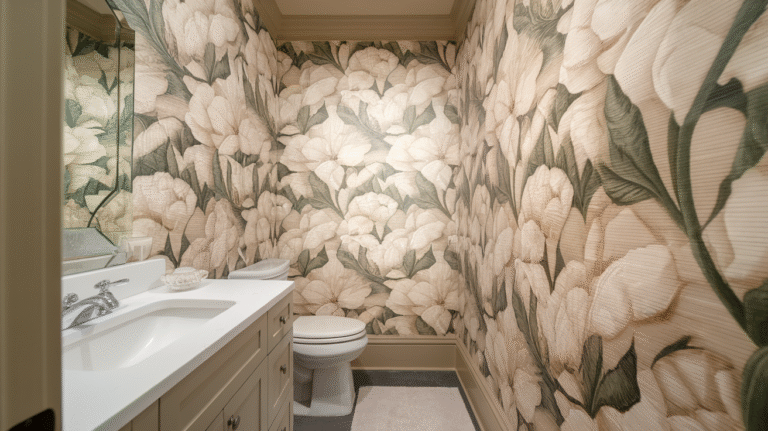 25 Small Powder Room Wallpaper Ideas