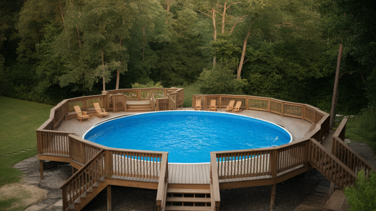 19 Above Ground Pool Deck Ideas