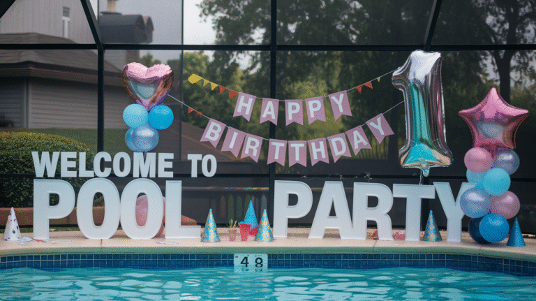 22 Pool Party Decorations Ideas