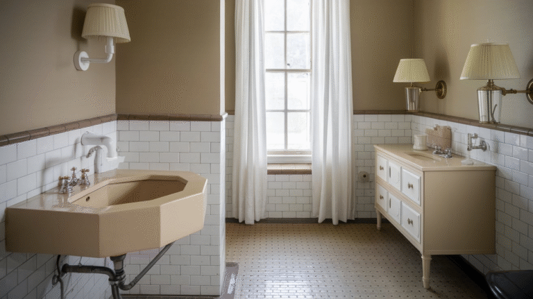 22 Vintage Powder Room Ideas