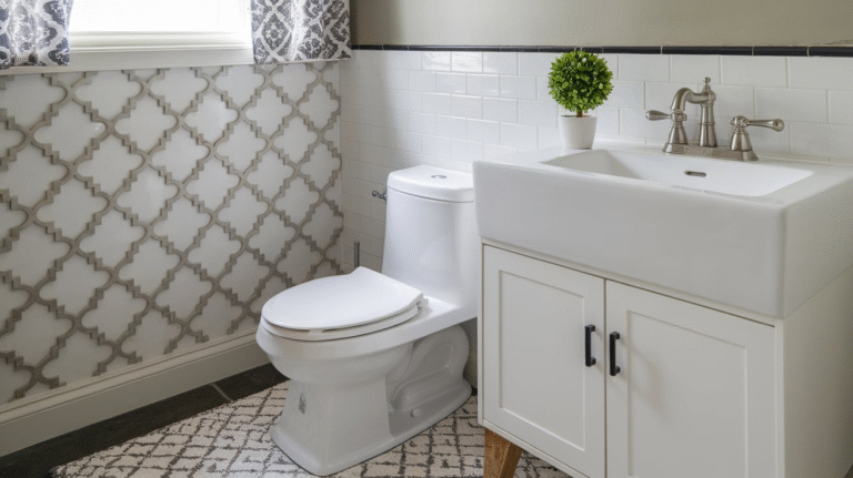 27 Modern Powder Room Ideas