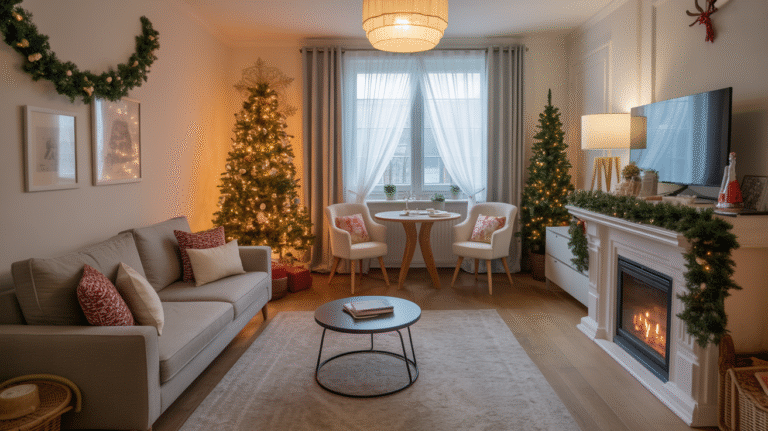 25 Apartment Christmas Decor Ideas