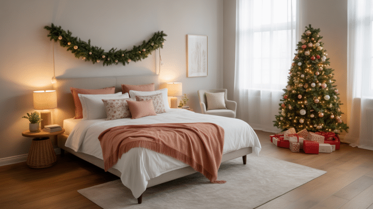 29 Bedroom Christmas Decor Ideas