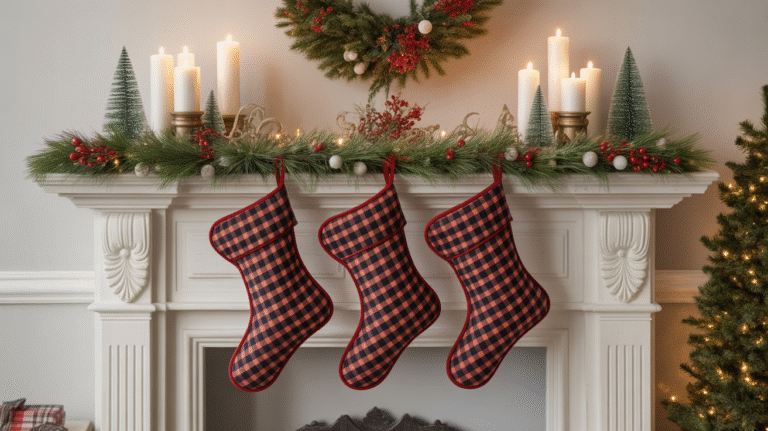 25 Buffalo Check Christmas Decor Ideas