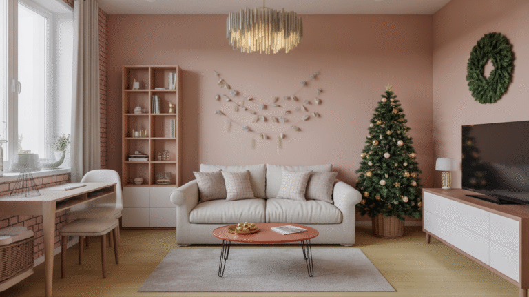 23 Christmas Decor Apartment Ideas: Small Space, Big Holiday Vibes